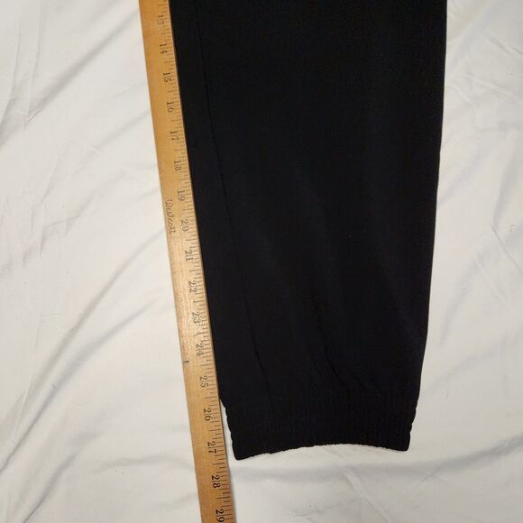 Athleta Womens 12 Metropolis Joggers Drawstring w/ Back Zipper Pocket Black - Picture 14 of 14